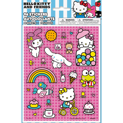 Hello Kitty Glitter Sticker Sheets – 4 Sheets