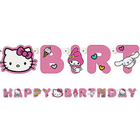 Hello Kitty and Friends 'Happy Birthday' Jointed Banner