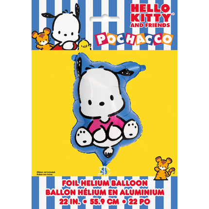 Hello Kitty & Friends Pochacco Shaped 22" Foil Balloon