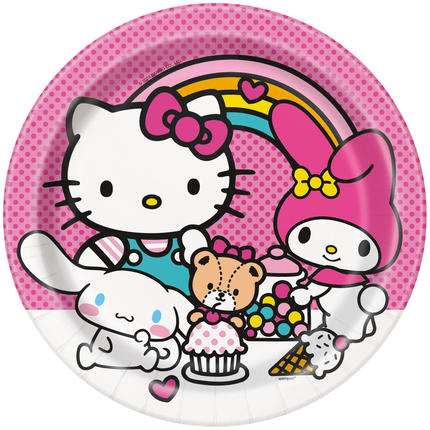 Hello Kitty And Friends Tableware Party Kit for 8 Guests