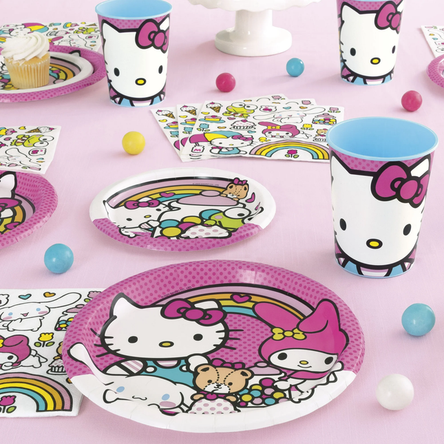 Hello Kitty And Friends Tableware Party Kit for 8 Guests