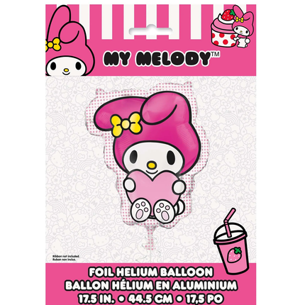 My Melody Shaped Foil Balloon 18 inches