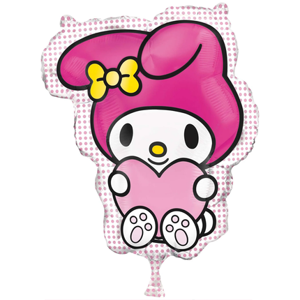 The My Melody foil balloon included in this set