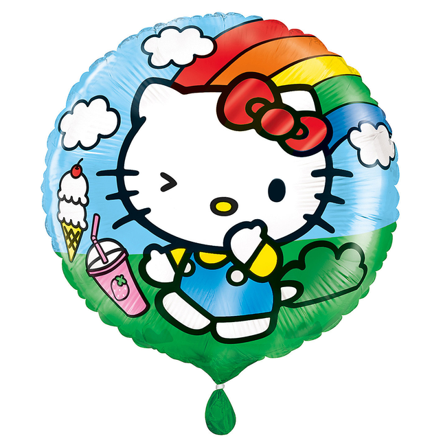 Hello Kitty Round 18" Mylar Foil Balloon