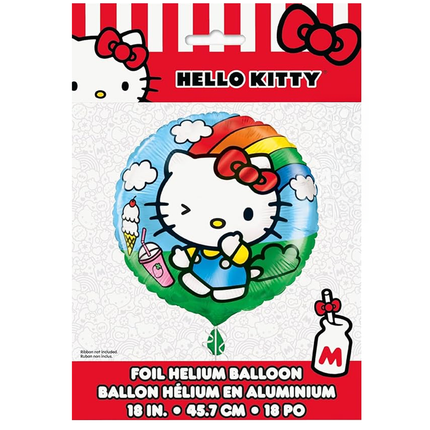Hello Kitty Round 18" Mylar Foil Balloon