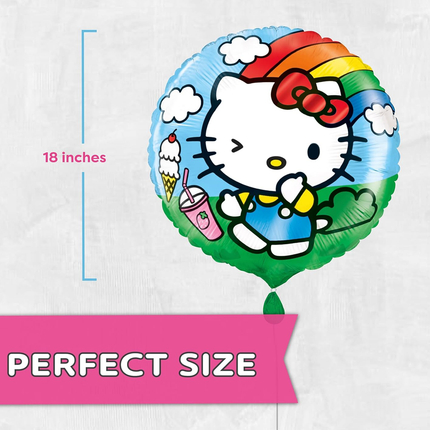 Hello Kitty Round 18" Mylar Foil Balloon