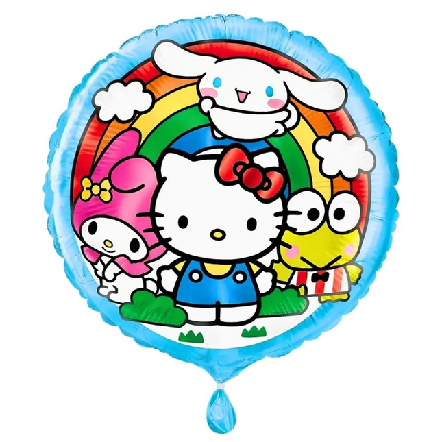 Hello Kitty Round Foil Balloon 18 inches