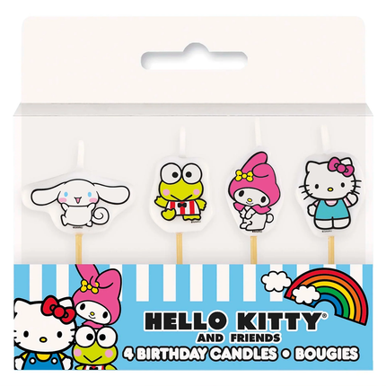 Hello Kitty and Friends Birthday Pick Candles