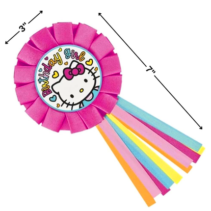 Hello Kitty and Friends Birthday Girl Honor Ribbon