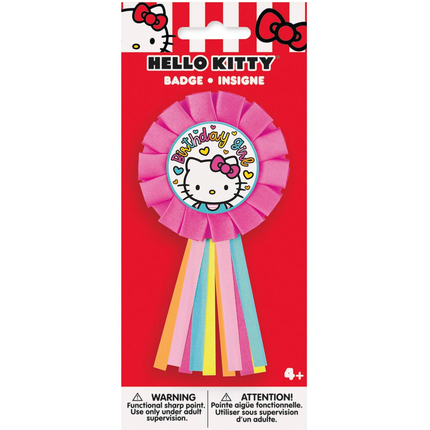 Hello Kitty and Friends Birthday Girl Honor Ribbon