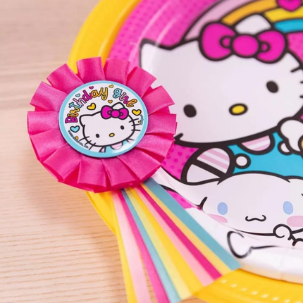 Hello Kitty and Friends Birthday Girl Honor Ribbon