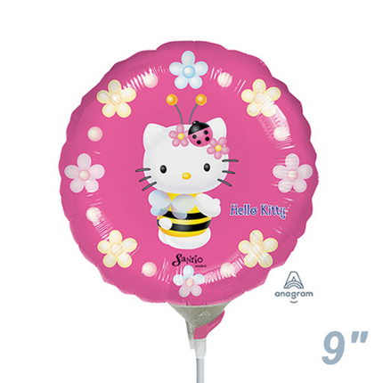 Hello Kitty Bee Foil Balloon 9"