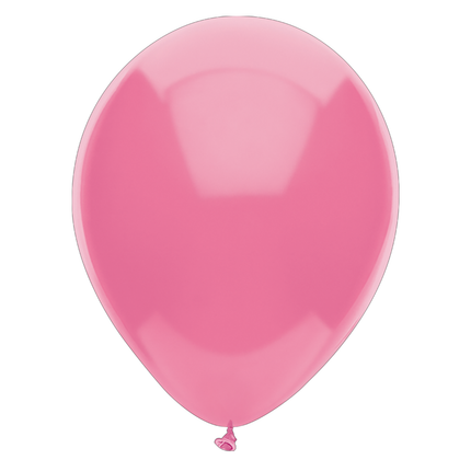 Hot Pink Latex Balloons 12" - 8 ct
