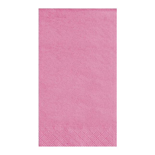 Hot Pink Solid Guest Towels, 20ct