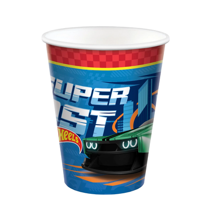 Hot Wheels Paper Cups 9 oz, 8 ct