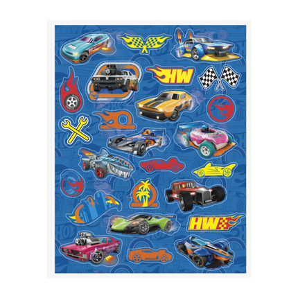Hot Wheels Sticker Sheets 4ct