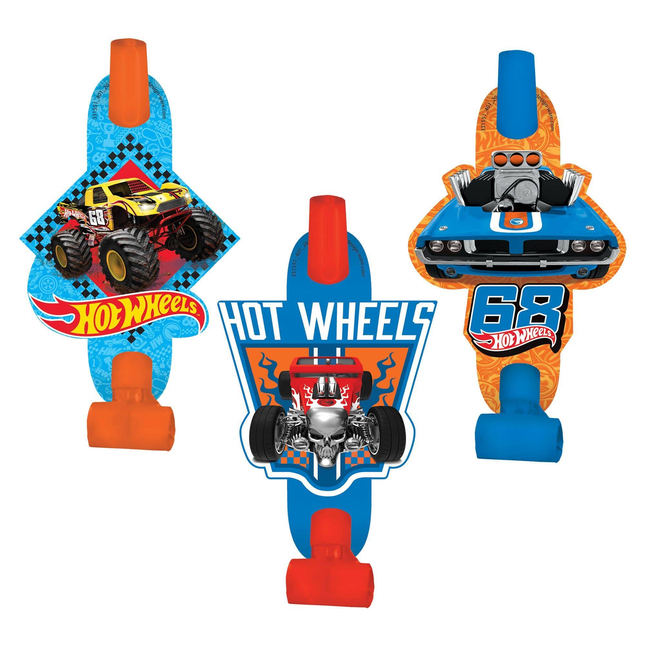 Hot Wheels Wild Racer Blowouts, 8 ct
