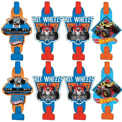 Hot Wheels Wild Racer Blowouts, 8 ct