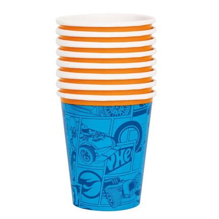 Hot Wheels Paper Cups 9 oz, 8 ct