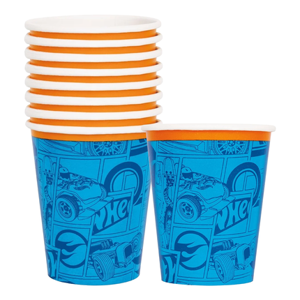Hot Wheels Paper Cups 9 oz, 8 ct