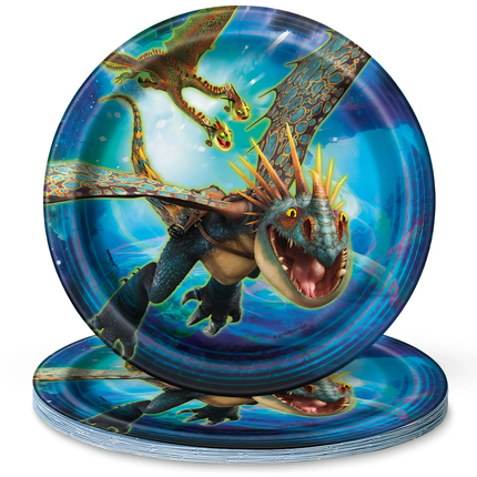 How to Train Your Dragon™ 7" Dessert Plates – 8 ct