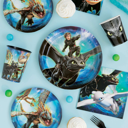 How to Train Your Dragon™ 7" Dessert Plates – 8 ct
