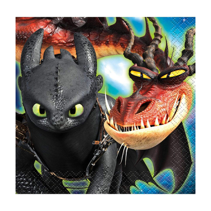 How To Train Your Dragon Beverage Napkins 16 ct