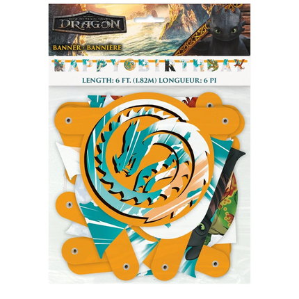 How to Train Your Dragon Birthday Jointed Banner – 6 ft