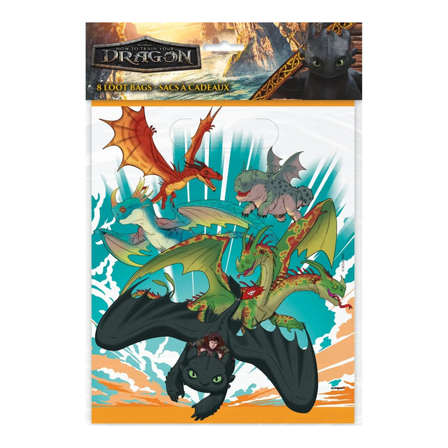 How to Train Your Dragon™ Loot Bags 8 ct