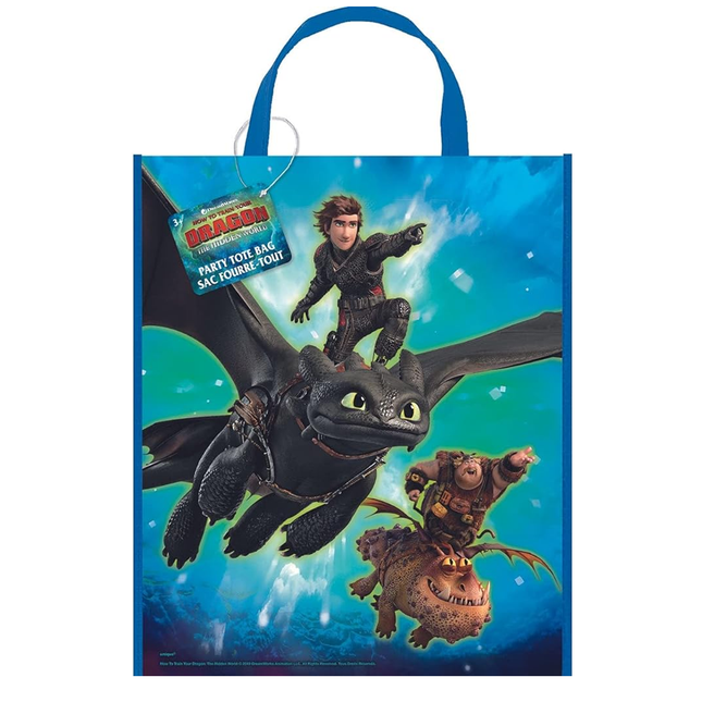 How to Train Your Dragon Party Tote Bag – 1 Ct