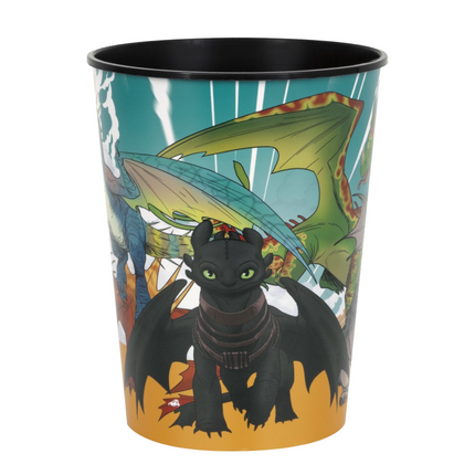 How to Train Your Dragon 16oz Plastic Stadium Cup, 1ct
