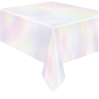 Iridescent Rectangular Foil Table Cover 50