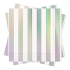 Iridescent Stripes Luncheon Napkins 16ct
