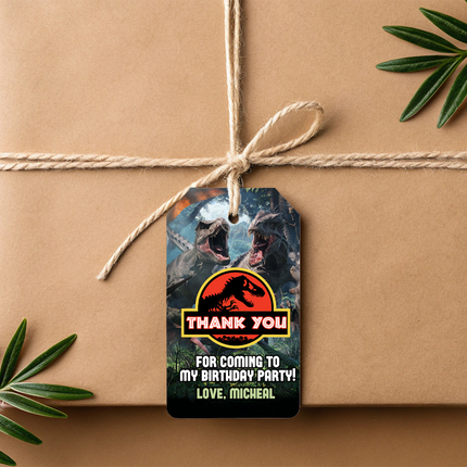 World Dinosaur Park Personalized Thank You Cards, 8 ct