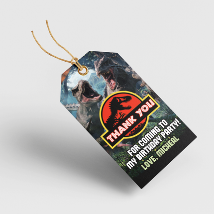 World Dinosaur Park Personalized Thank You Cards, 8 ct