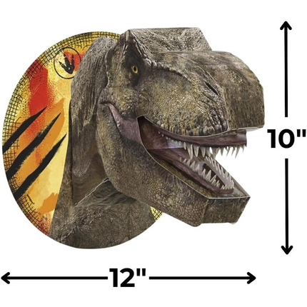 Jurassic World 3D Dinosaur Head Wall Decoration 