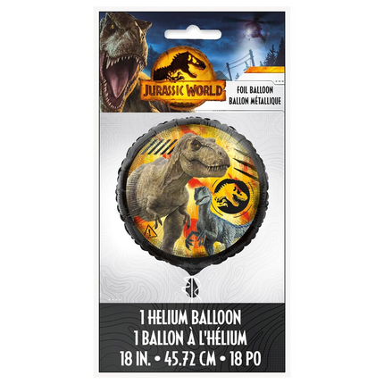 Jurassic World Round Foil Balloon