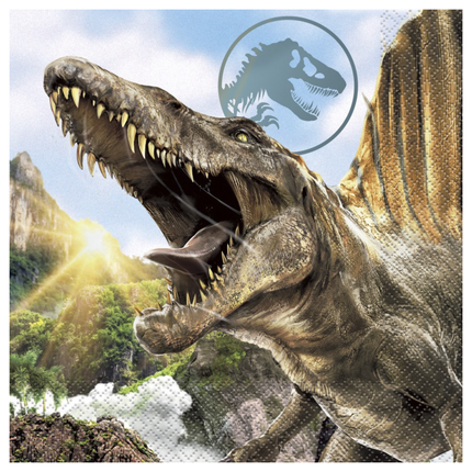 Jurassic World 4 Luncheon Napkins 16ct