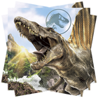 Jurassic World 4 Luncheon Napkins 16ct