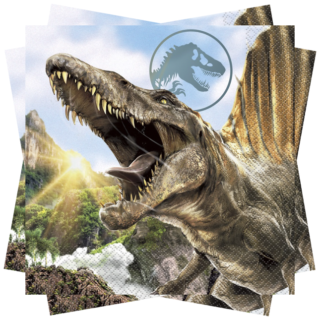 Jurassic World 4 Luncheon Napkins 16ct
