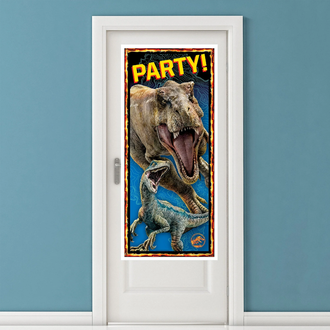 Jurassic World™ Birthday Door Poster