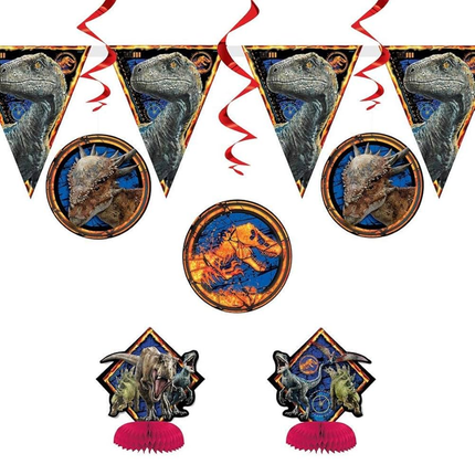 Jurassic World Decoration Kit 7 pcs.