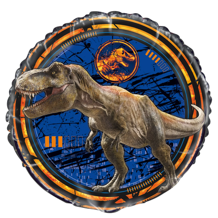 The Jurassic World foil balloon included in this set
