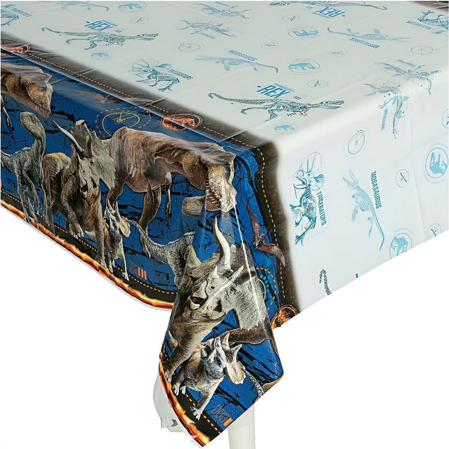 Jurassic World Plastic Tablecloth