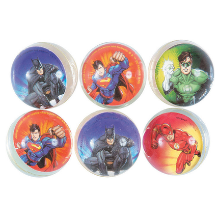 Justice League™ Bouncing Balls - 6 Pc.
