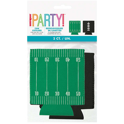 Kickoff Football Can Coolers, 2ct