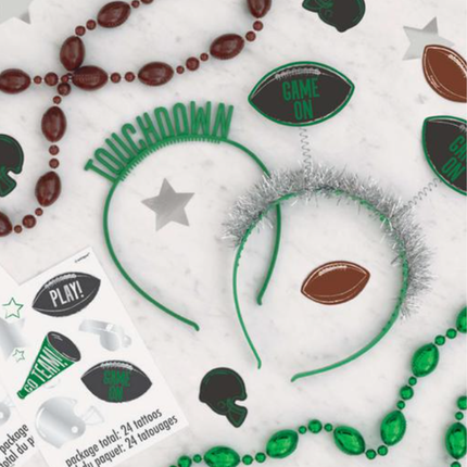 Kickoff Football Game On Plastic Headband, 1ct