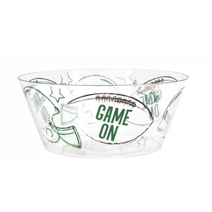 Kickoff Football Plastic Serving Bowl