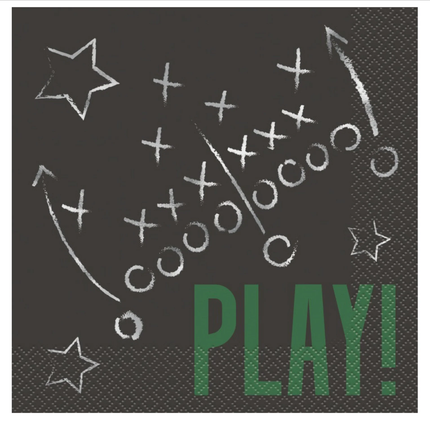 Kickoff Football "Play!" Luncheon Napkins, 16ct