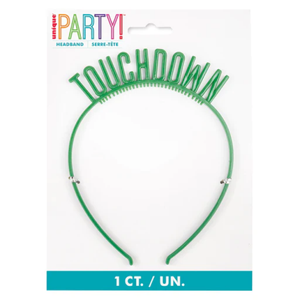 Kickoff Football "Touchdown" Plastic Party Headband